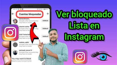 Consultar las personas que bloqueaste en Instagram y